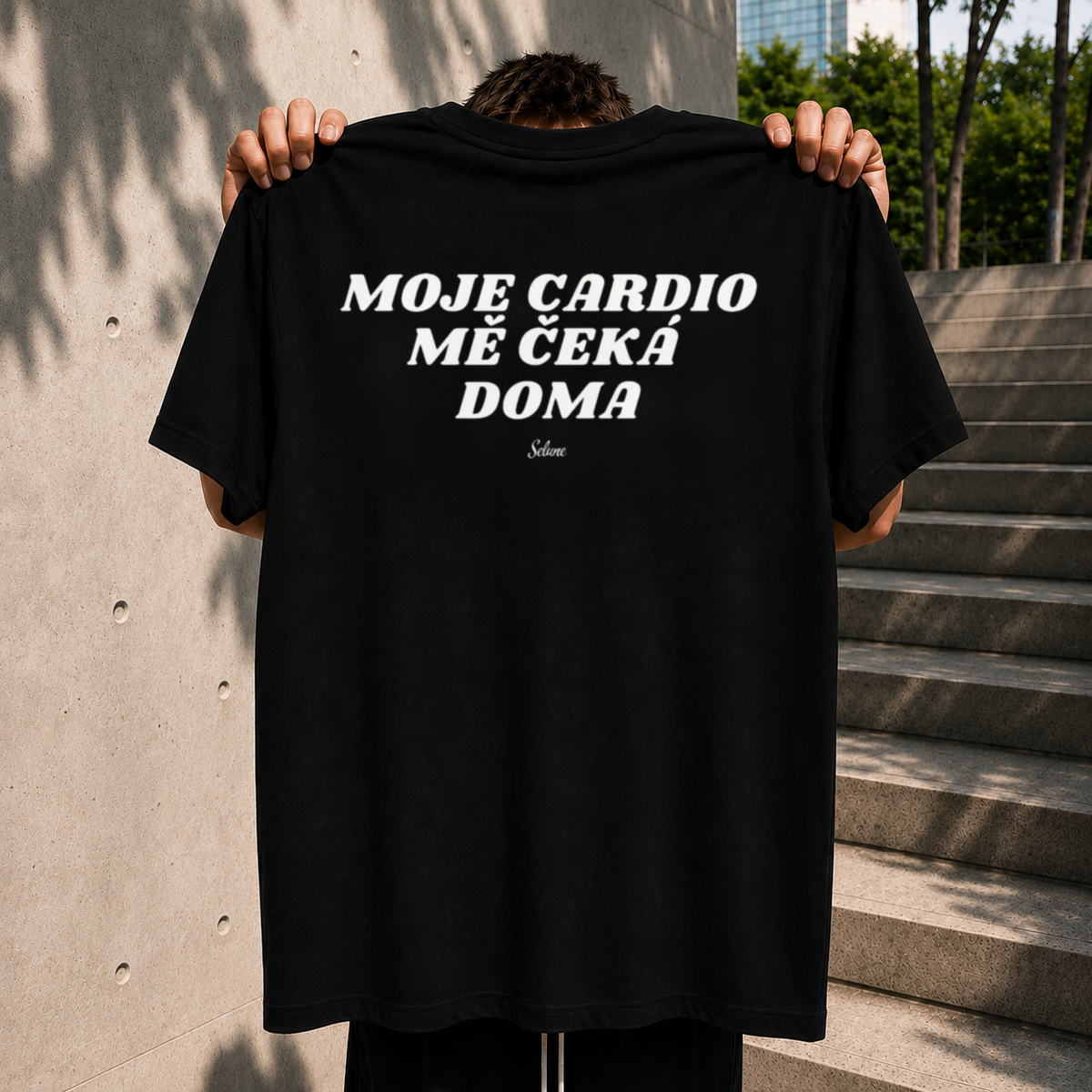 Moje cardio mě čeká doma Černá