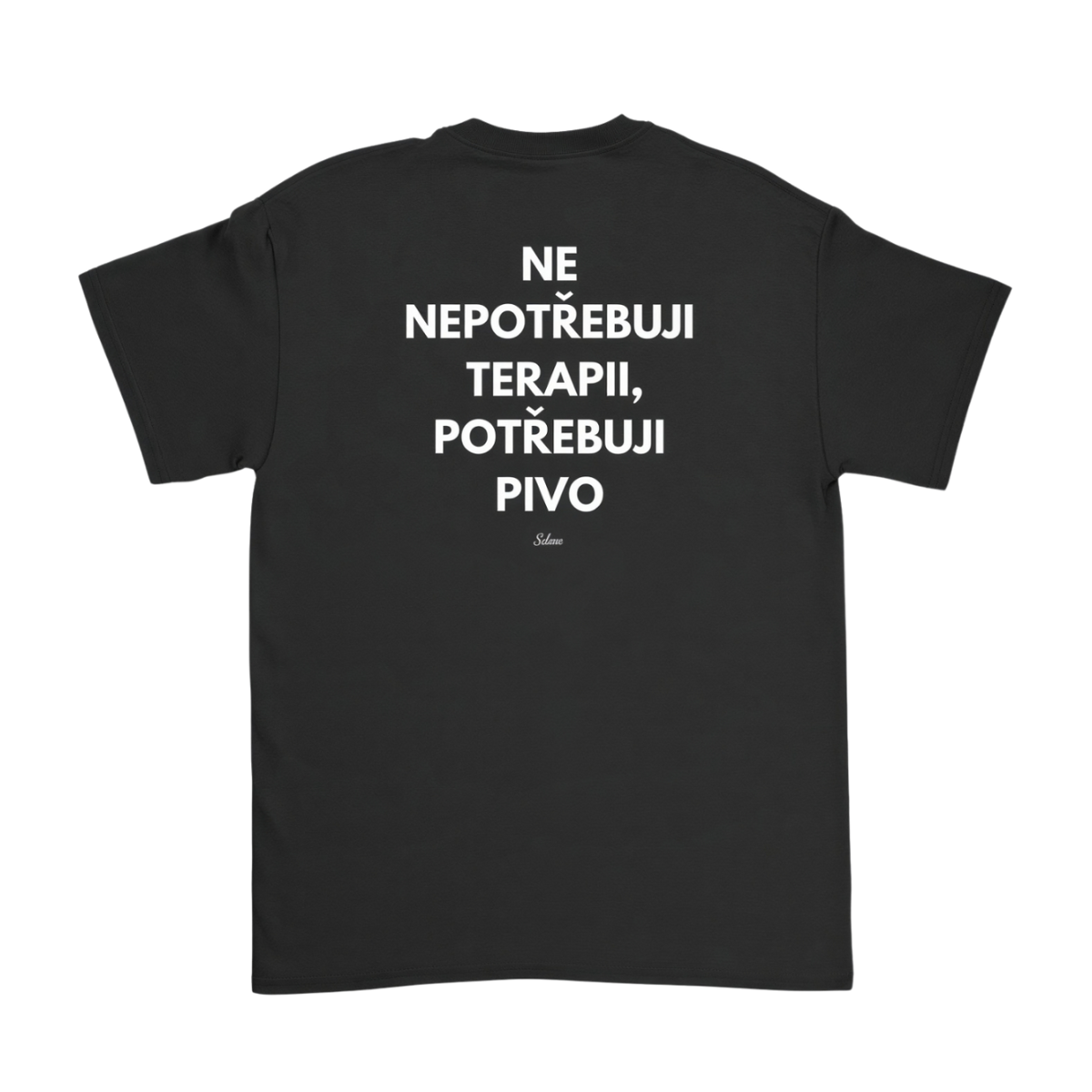 Ne, nepotřebuji terapii, potřebuji pivo Černá
