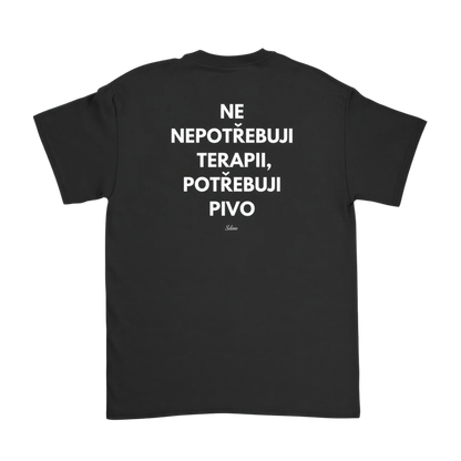 Ne, nepotřebuji terapii, potřebuji pivo Černá
