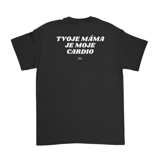 Tvoje máma je moje cardio Černá